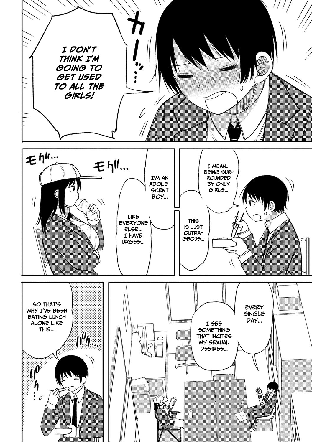 Hentai Manga Comic-When I Entered a Coeducational School This Year, I Was the Only Boy-Read-60